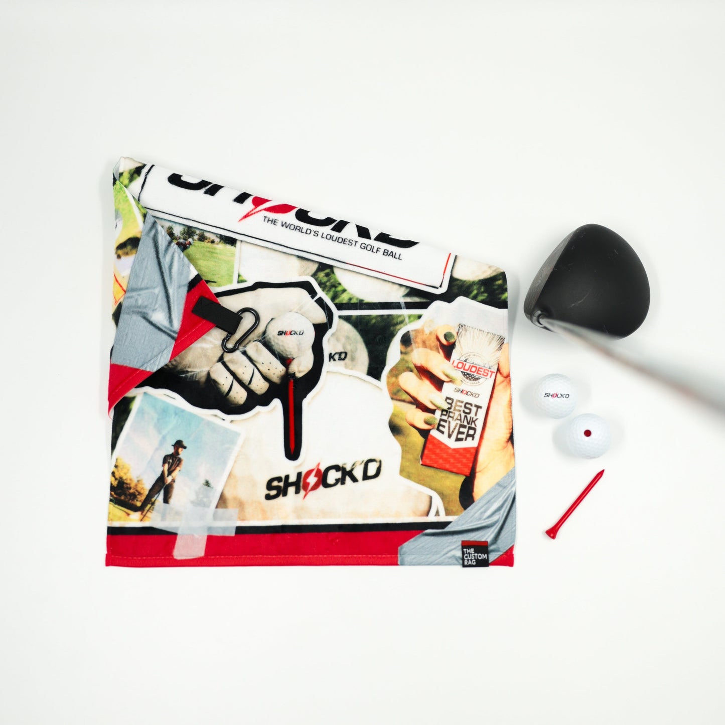 
                  
                    SHOCK'D Scrubber Golf Towel | LIMITED DROP
                  
                