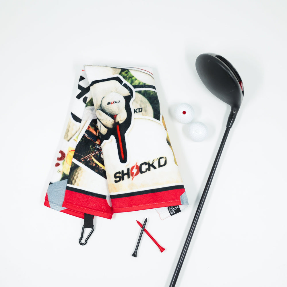 
                  
                    SHOCK'D Scrubber Golf Towel | LIMITED DROP
                  
                