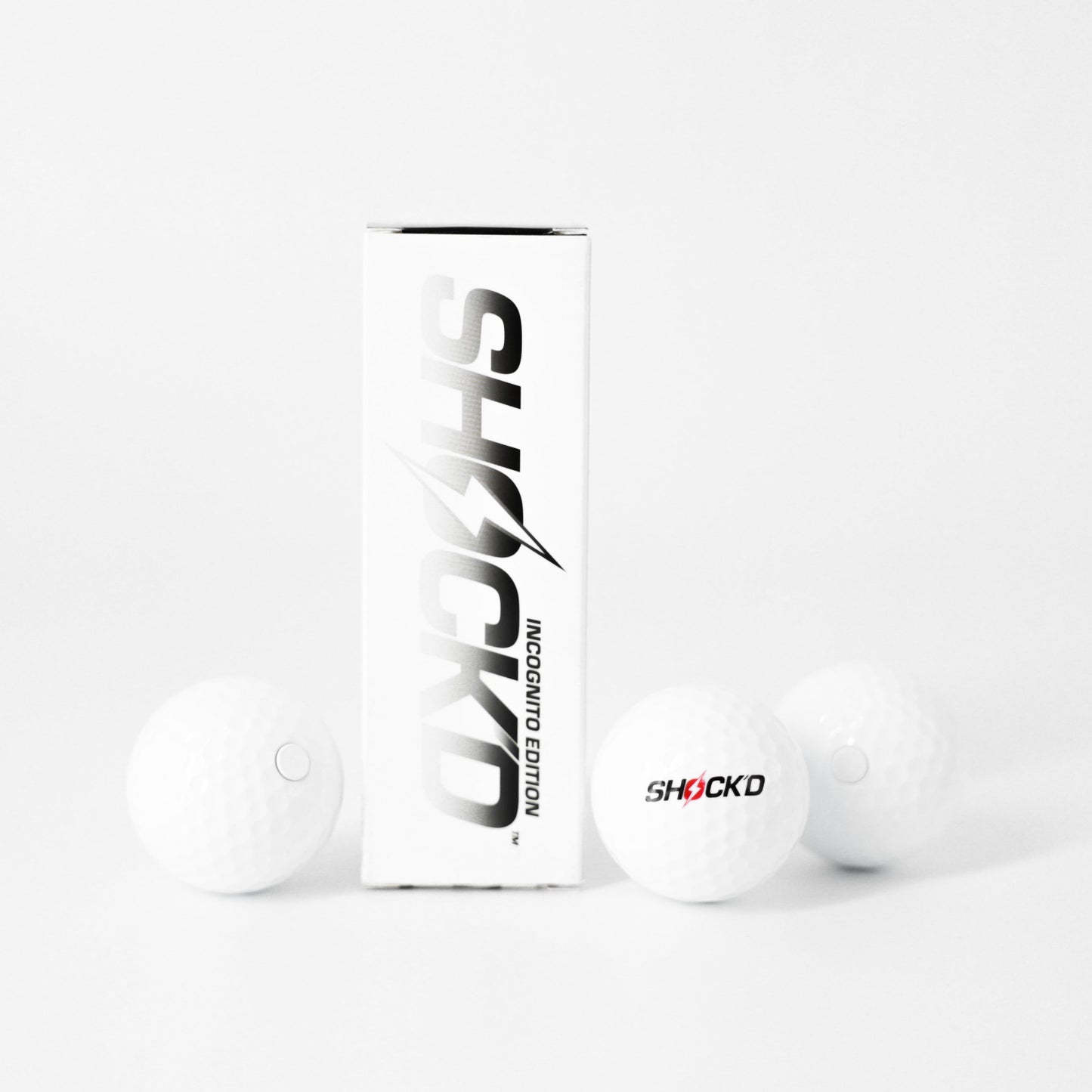 
                  
                    SHOCK'D Golf Balls - Incognito
                  
                