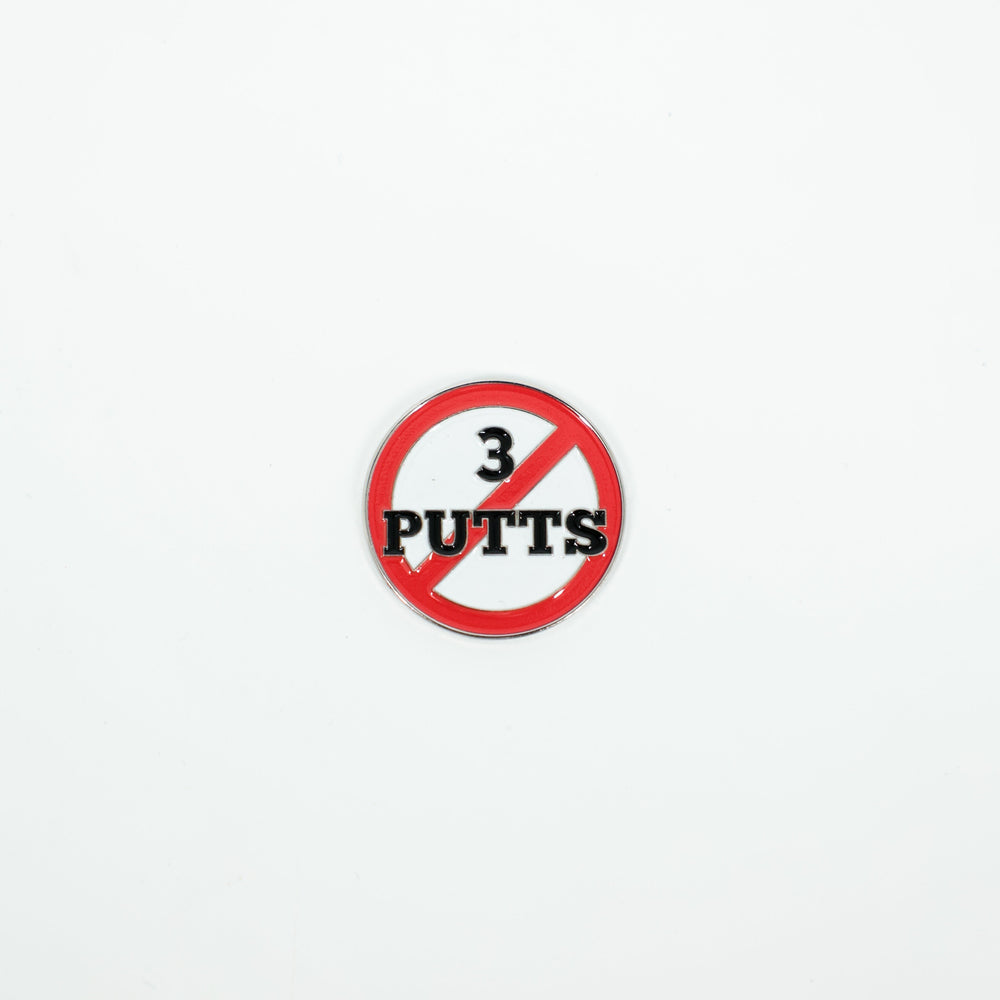 NO 3 PUTTS Ball Marker | LIMITED DROP