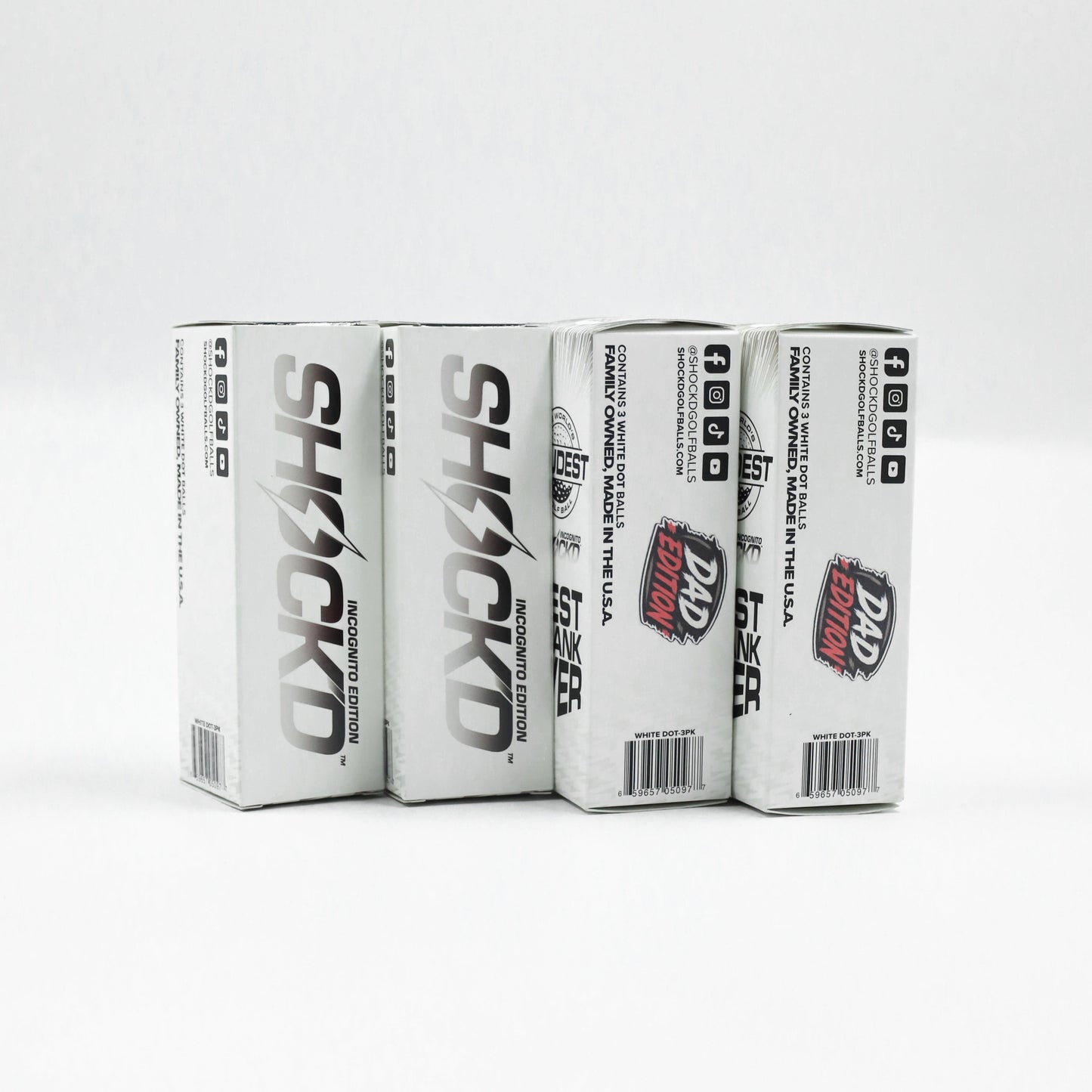 
                  
                    BUY 3 GET 1 FREE BUNDLE - SHOCK'D Golf Balls
                  
                