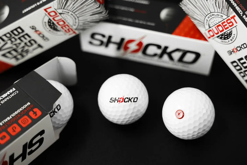 SHOCK'D golf balls bundle
